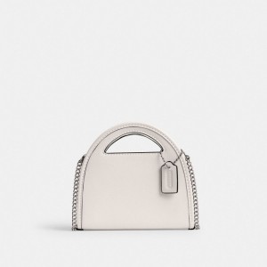 Coach Top Handle Card Case Prateadas | COH865656