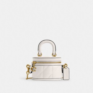 Coach Trail Crossbody Bag 12 With Pillow Quilting Branco | COH865342
