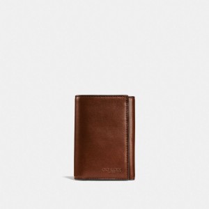 Coach Trifold Wallet Marrom | COH866706