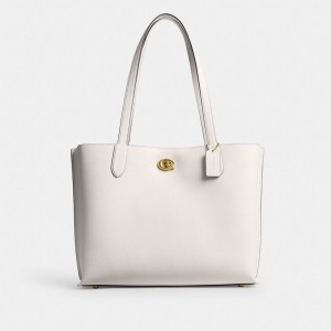 Coach Willow Work Tote 38 Branco | COH865068