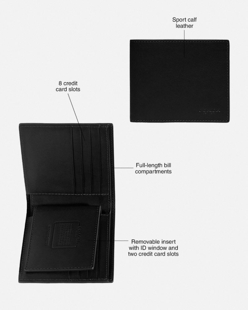 Coach 3 In 1 Wallet Marrom | COH866695