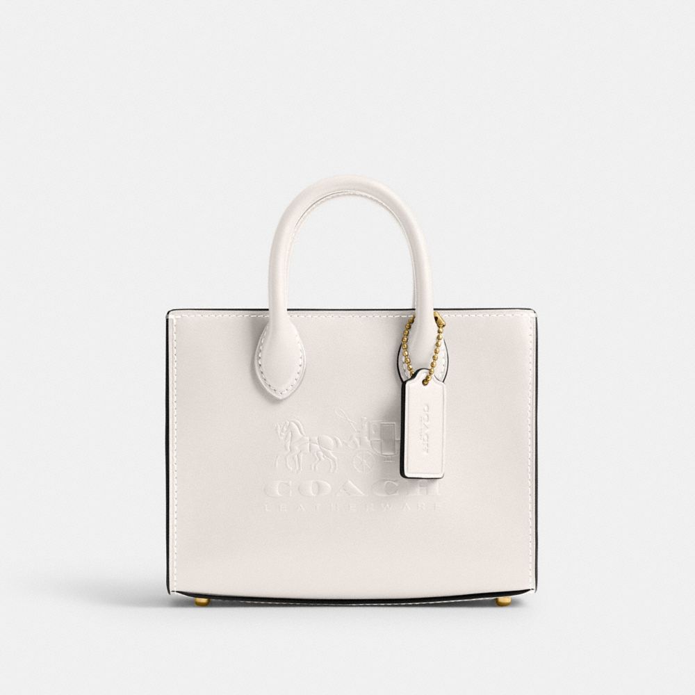 Coach Ace Tote Bag 17 Branco | COH865201