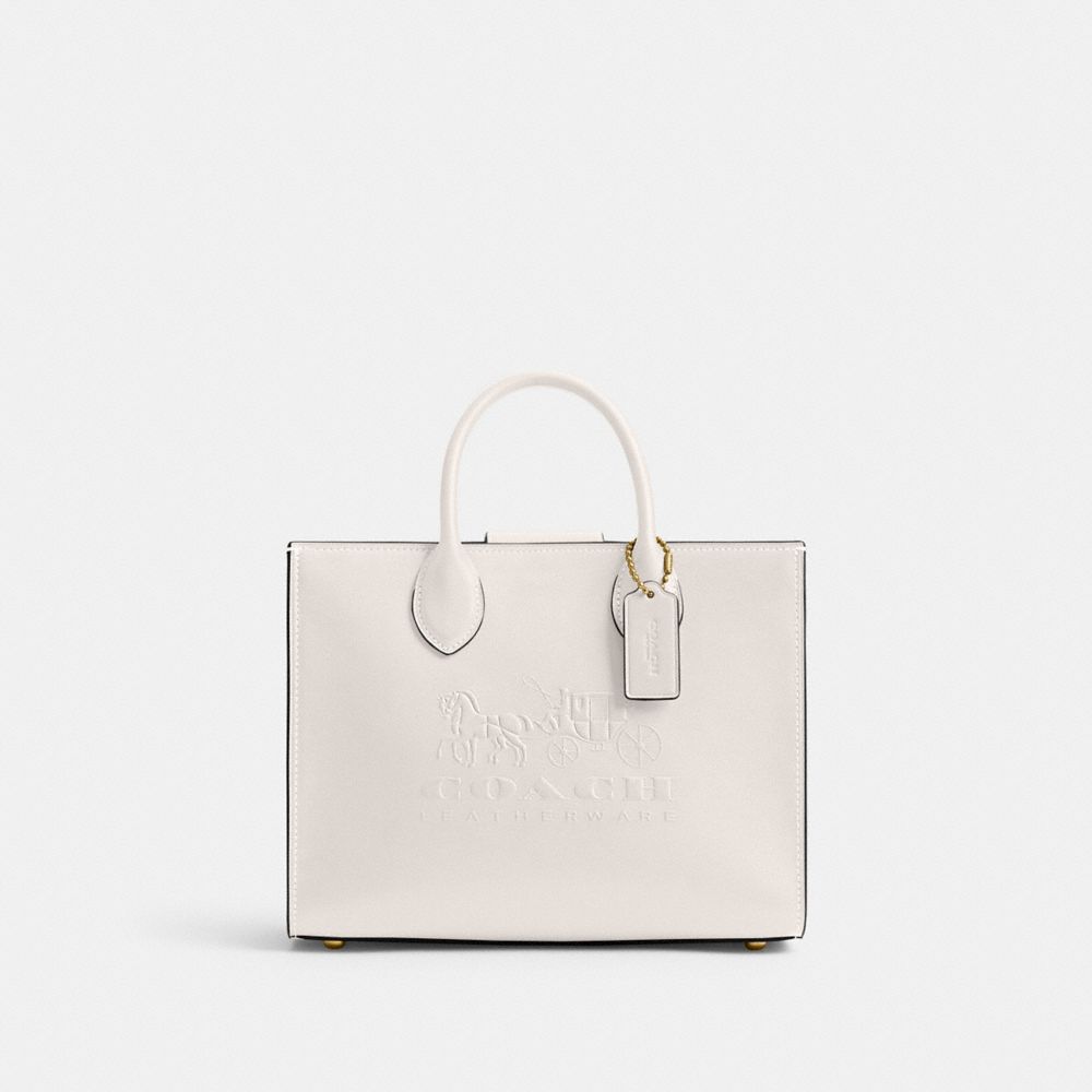 Coach Ace Tote Bag 26 Branco | COH865047