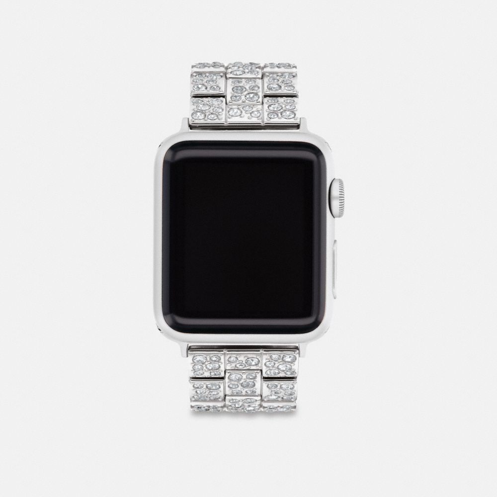 Coach Apple Watch® Strap, 38 Mm, 40 Mm And 41 Mm Prateadas | COH866236