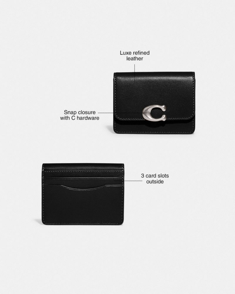 Coach Bandit Card Case Branco | COH865555