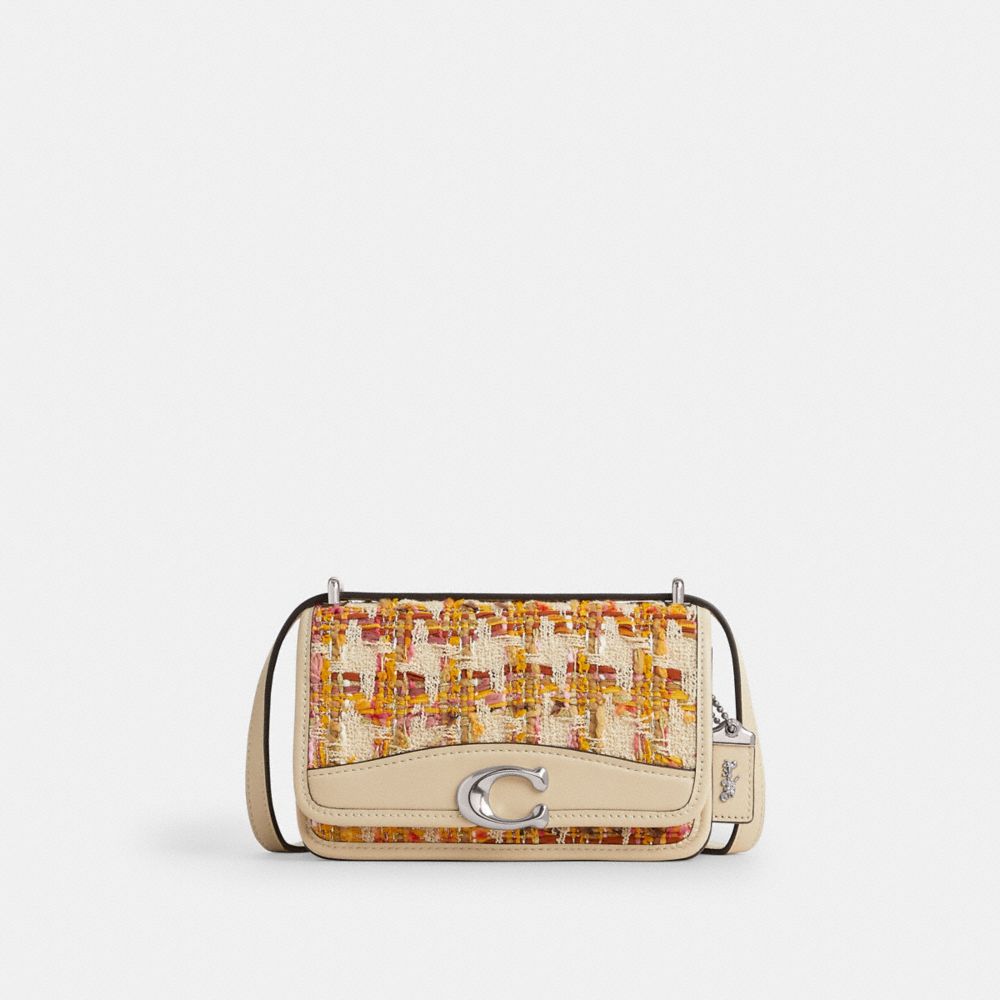 Coach Bandit Crossbody Bag In Tweed Prateadas Multicoloridas | COH864923