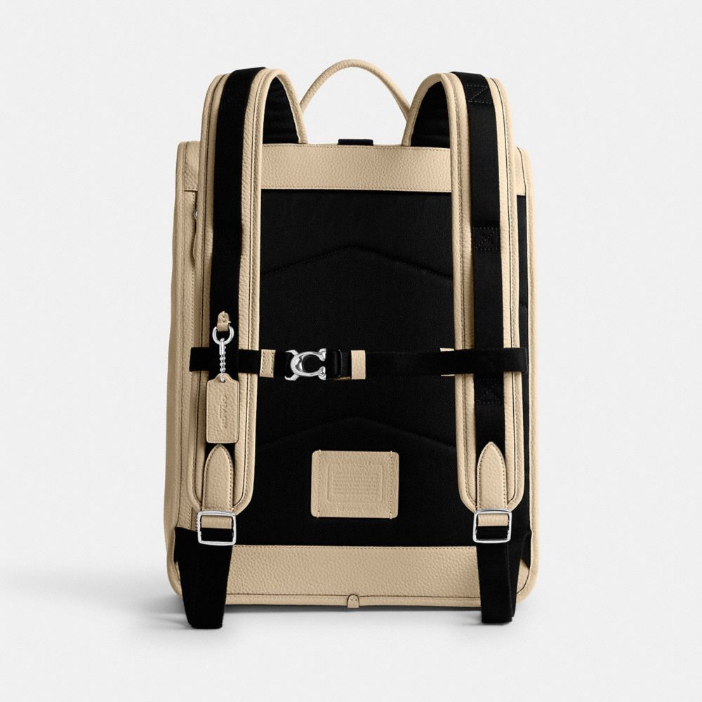 Coach Beck Roll Top Backpack Branco | COH865471