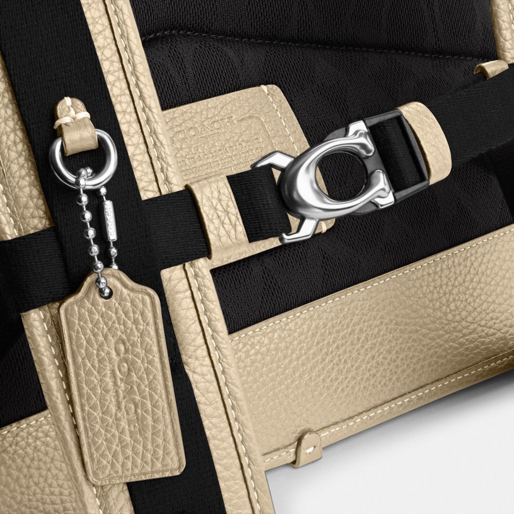 Coach Beck Roll Top Backpack Branco | COH865471