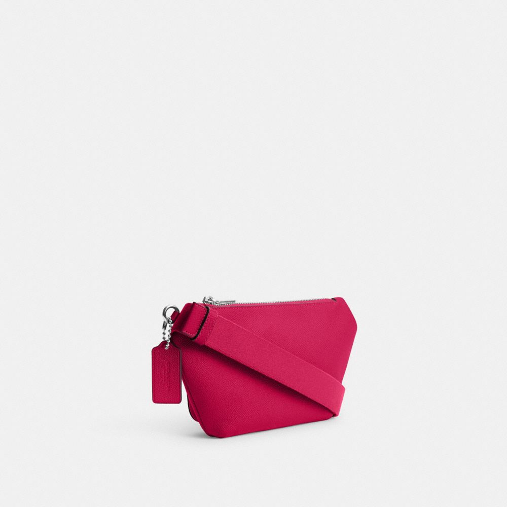 Coach Belt Bag With Signature Canvas Interior Detail Rosa | COH865189