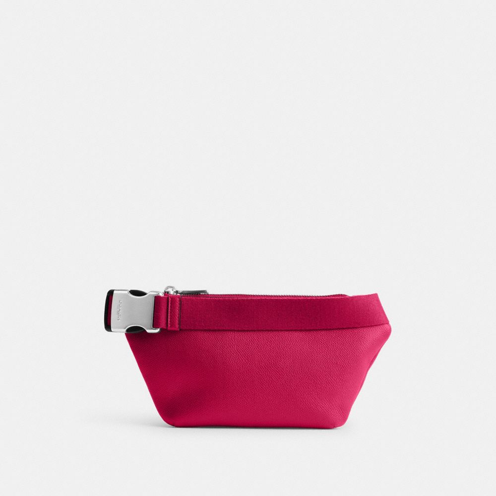 Coach Belt Bag With Signature Canvas Interior Detail Rosa | COH865189