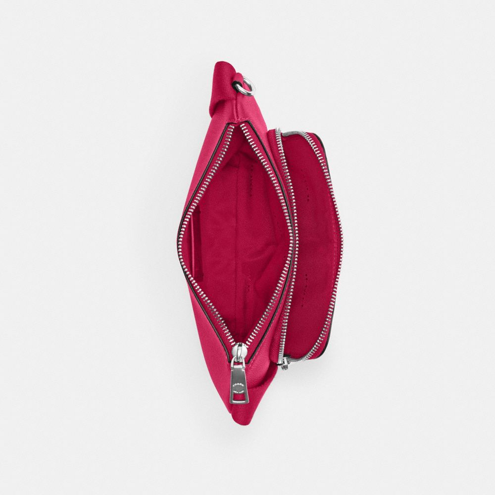 Coach Belt Bag With Signature Canvas Interior Detail Rosa | COH865189
