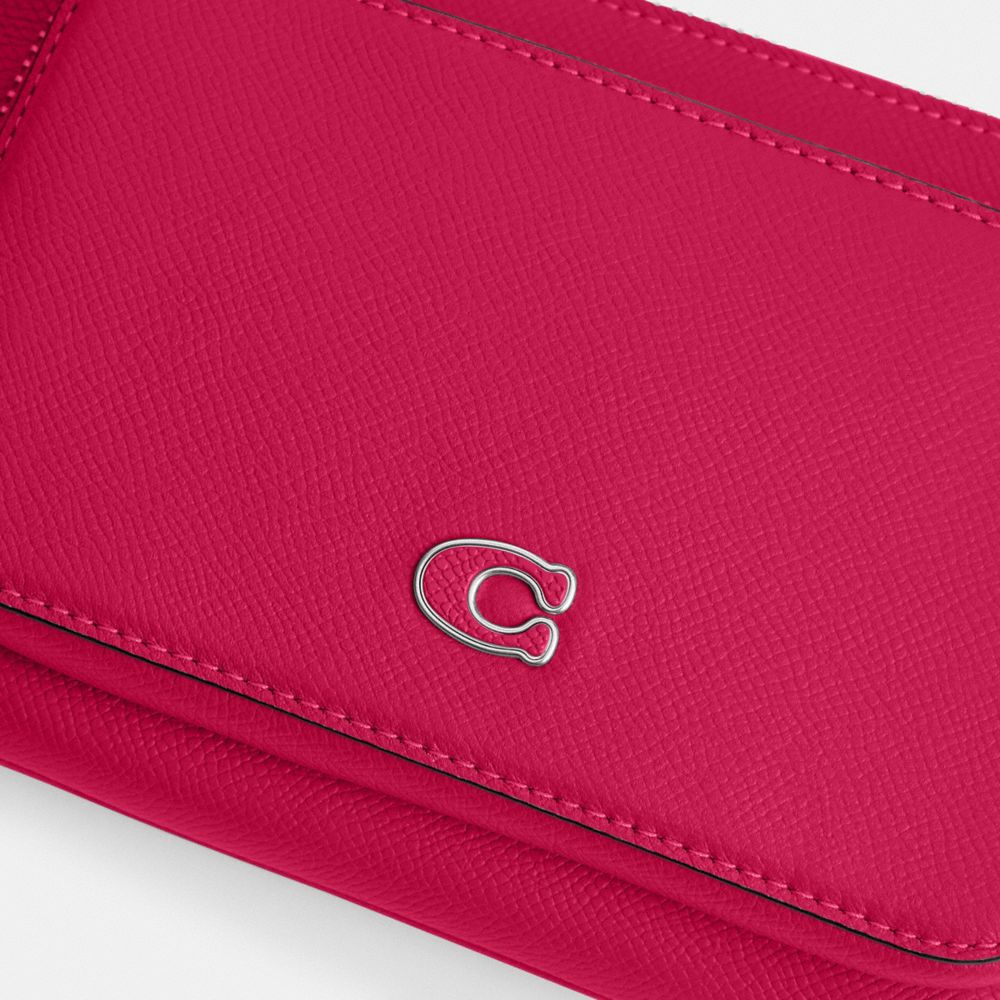 Coach Belt Bag With Signature Canvas Interior Detail Rosa | COH865189