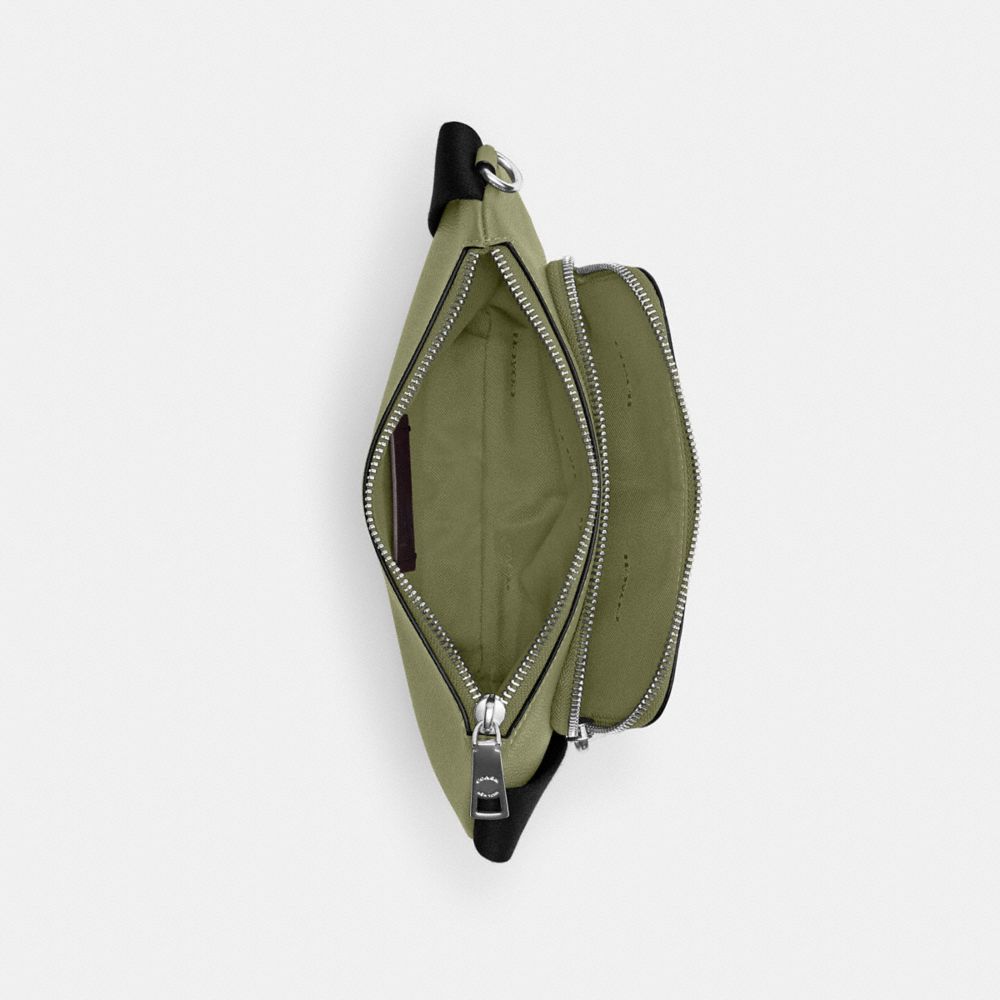 Coach Belt Bag With Signature Canvas Interior Detail Mostarda | COH865434