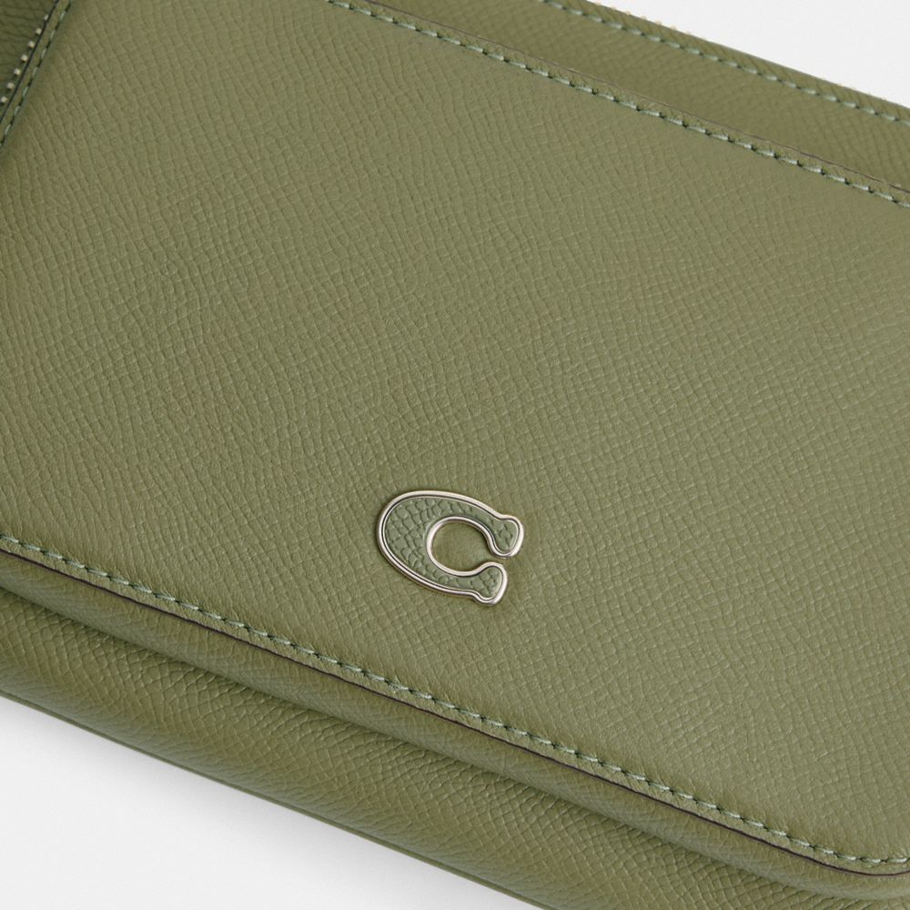 Coach Belt Bag With Signature Canvas Interior Detail Mostarda | COH865434