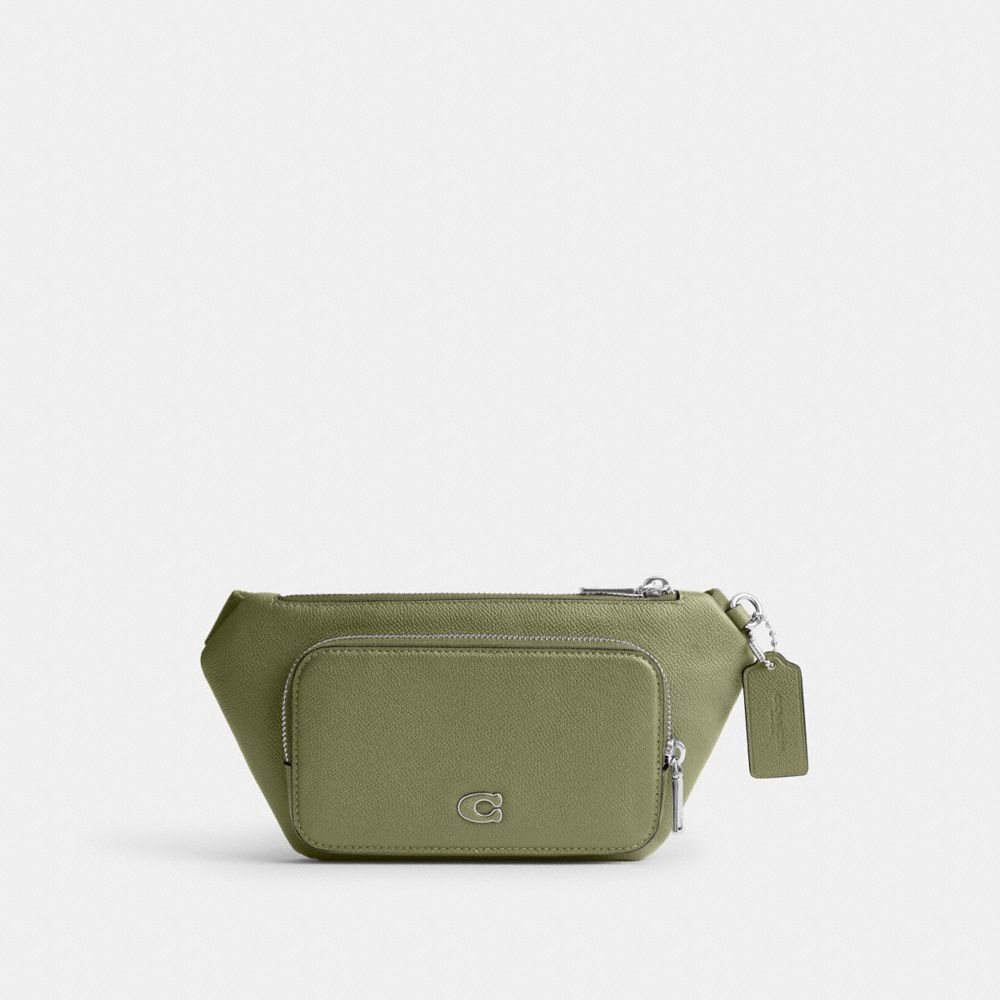 Coach Belt Bag With Signature Canvas Interior Detail Mostarda | COH865434