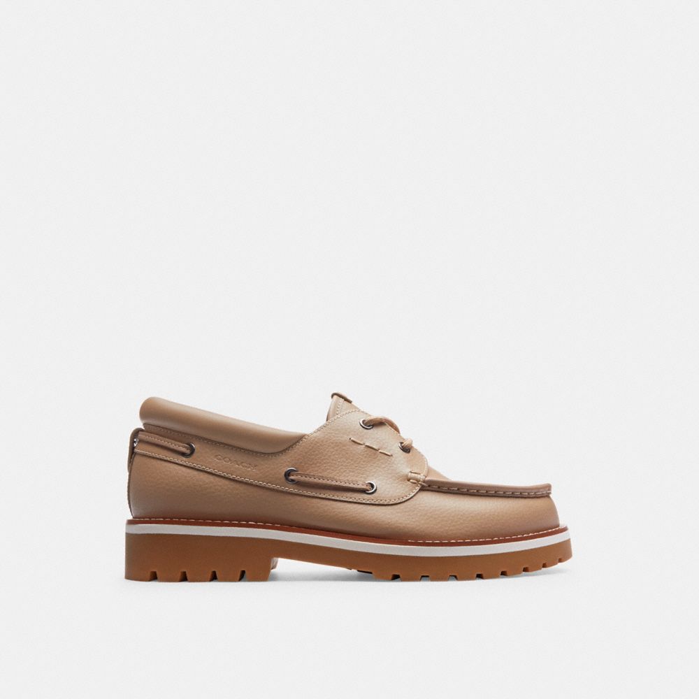 Coach Benson Boat Shoe Cinzentas Marrom | COH866831