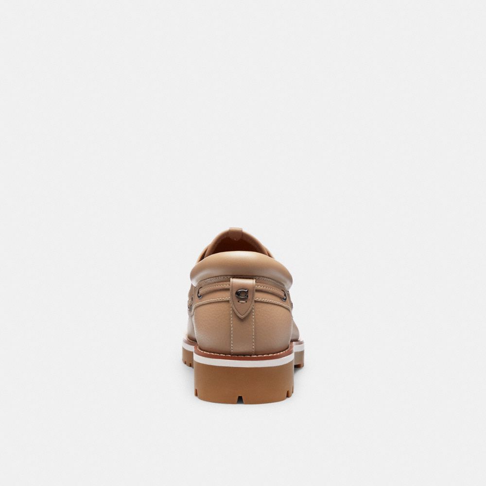Coach Benson Boat Shoe Cinzentas Marrom | COH866831