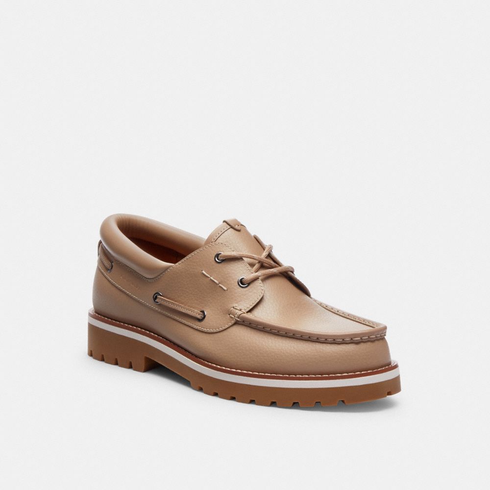 Coach Benson Boat Shoe Cinzentas Marrom | COH866831