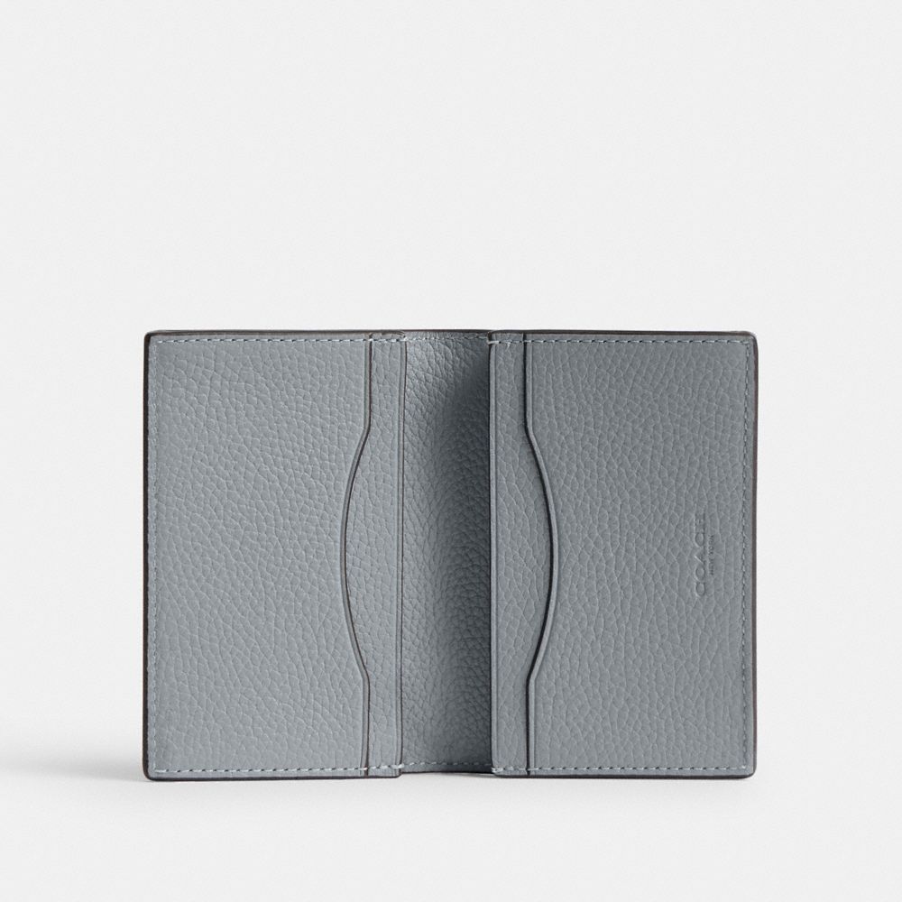 Coach Bifold Card Case Cinzentas Azuis | COH866762