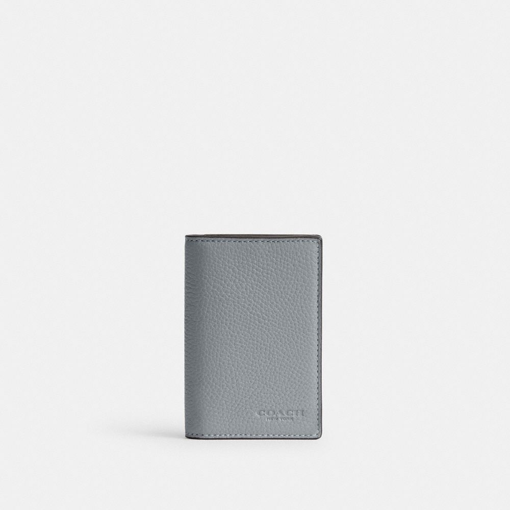 Coach Bifold Card Case Cinzentas Azuis | COH866762