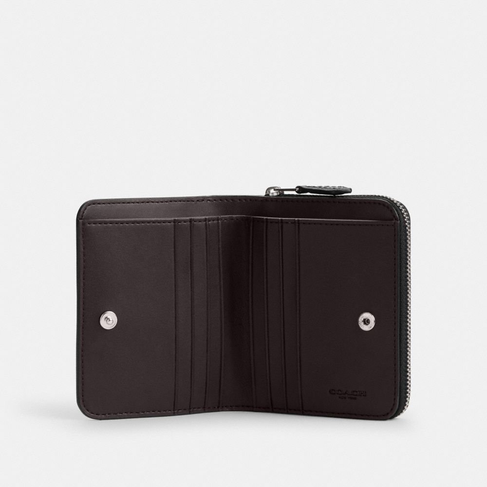 Coach Billfold Wallet With Rivets Prateadas Pretas | COH865617