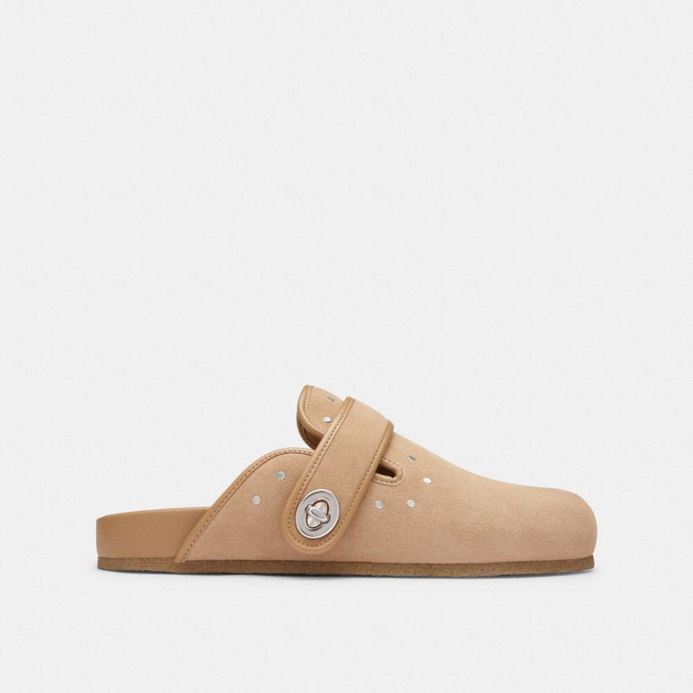 Coach Blake Clog With Rivets Bege | COH865779