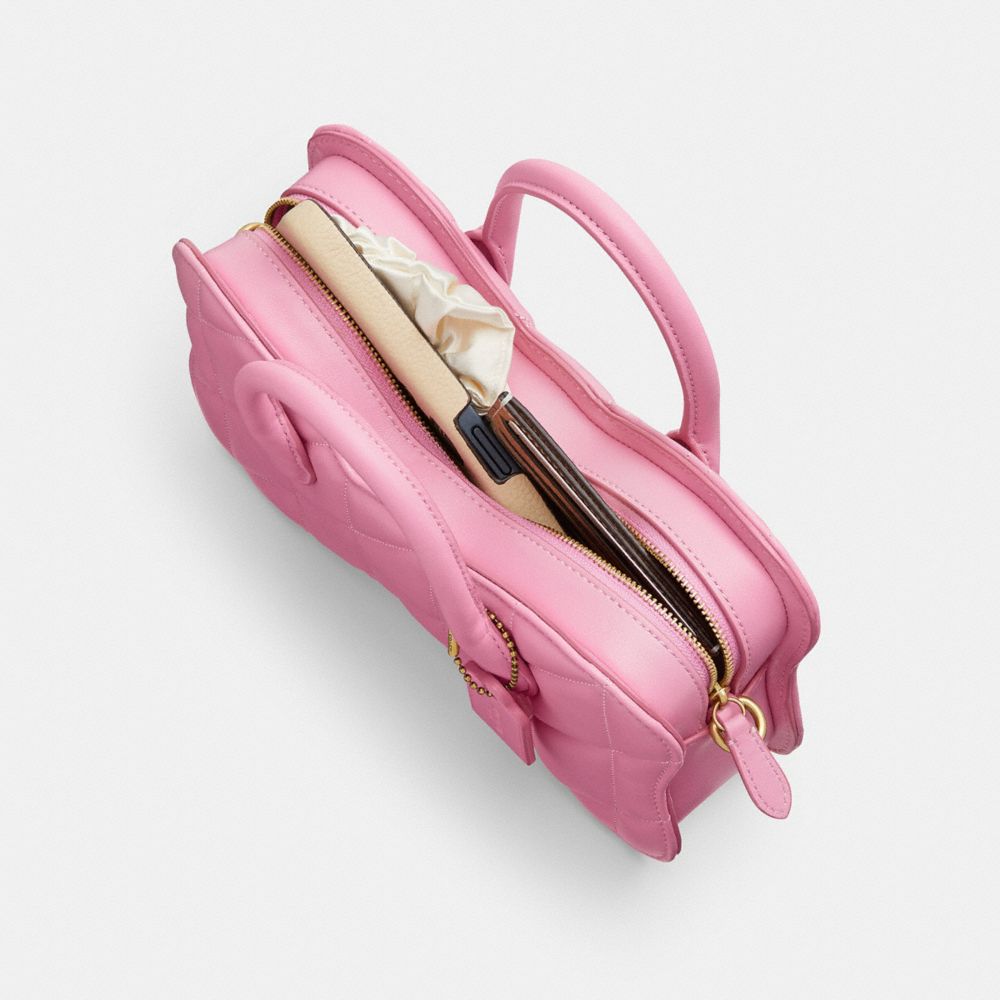 Coach Bow Bag With Quilting Rosa | COH864898