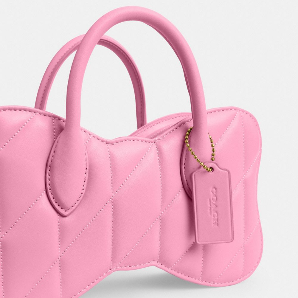 Coach Bow Bag With Quilting Rosa | COH864898