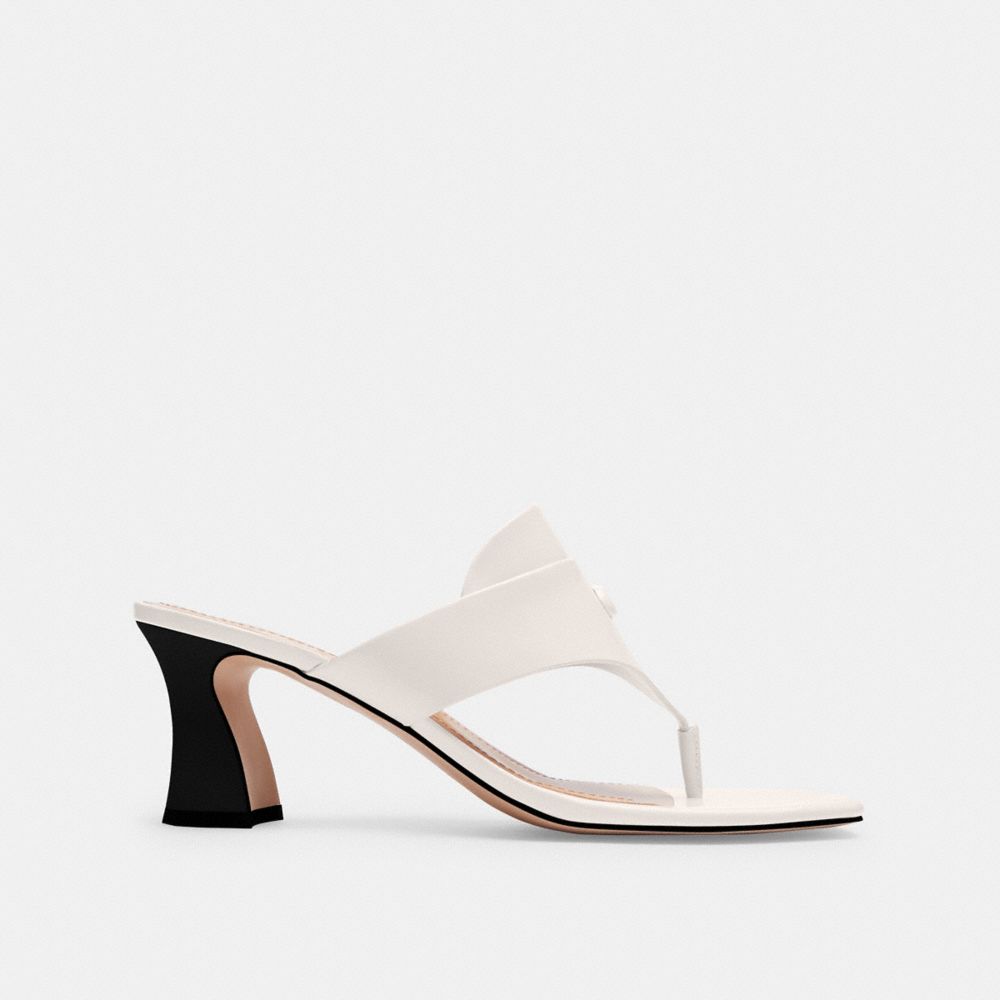 Coach Bree Sandal Branco | COH865853