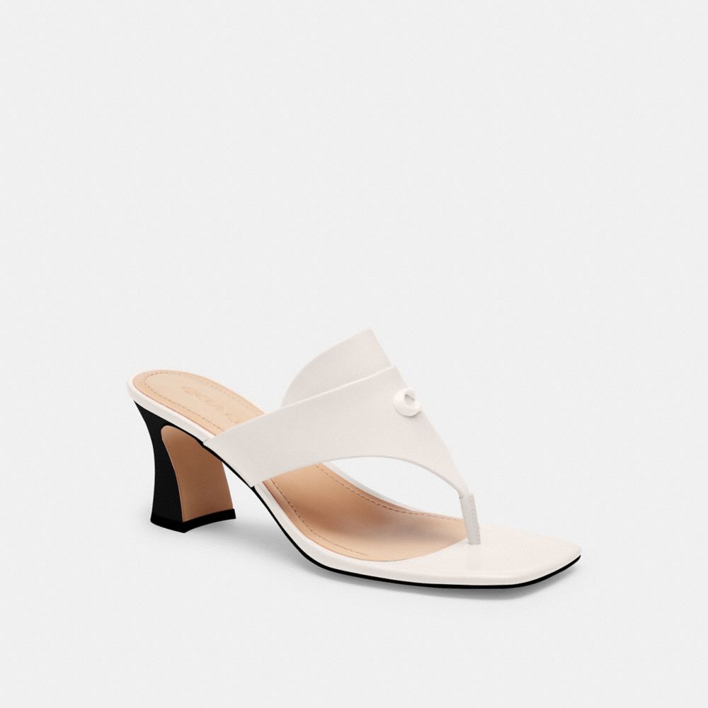 Coach Bree Sandal Branco | COH865853