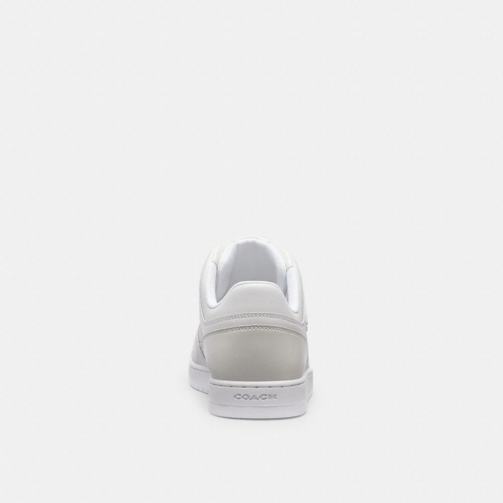 Coach C201 Low Top Sneaker In Signature Canvas Branco | COH865816