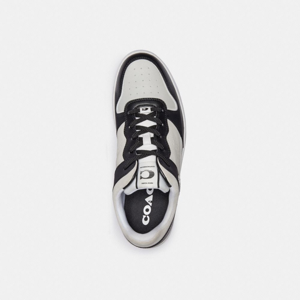 Coach C201 Sneaker Pretas Luz Cinzentas | COH866806