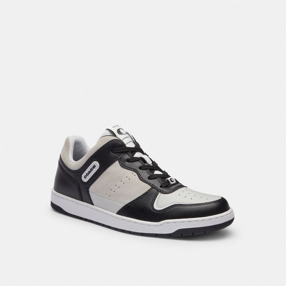 Coach C201 Sneaker Pretas Luz Cinzentas | COH866806