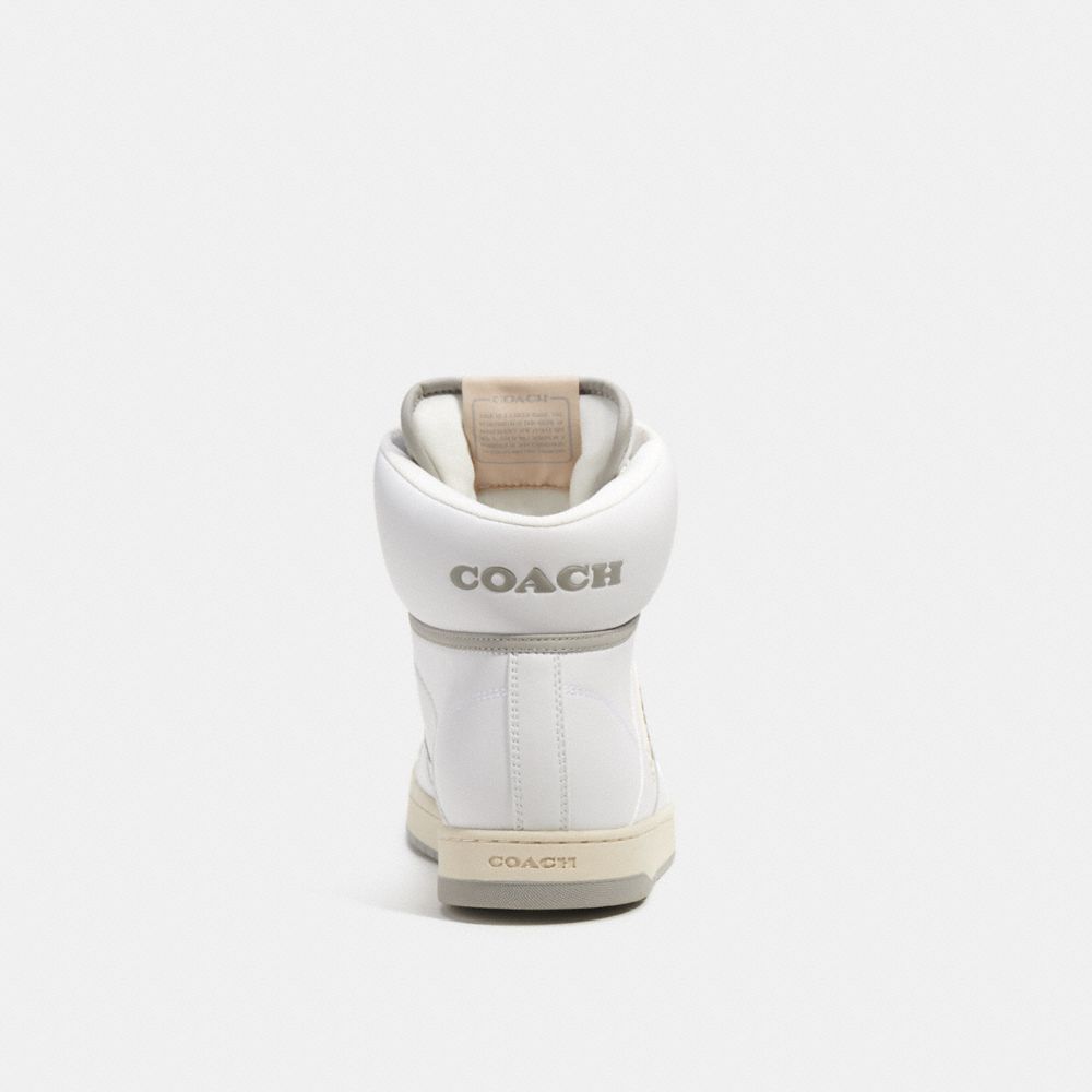 Coach C202 High Top Sneaker Branco | COH866791