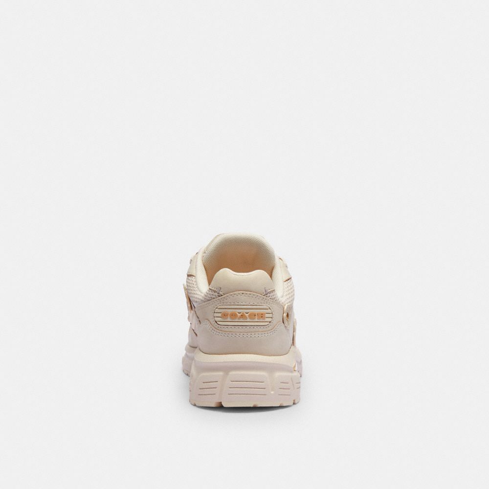 Coach C301 Sneaker With Tea Rose Branco | COH865810