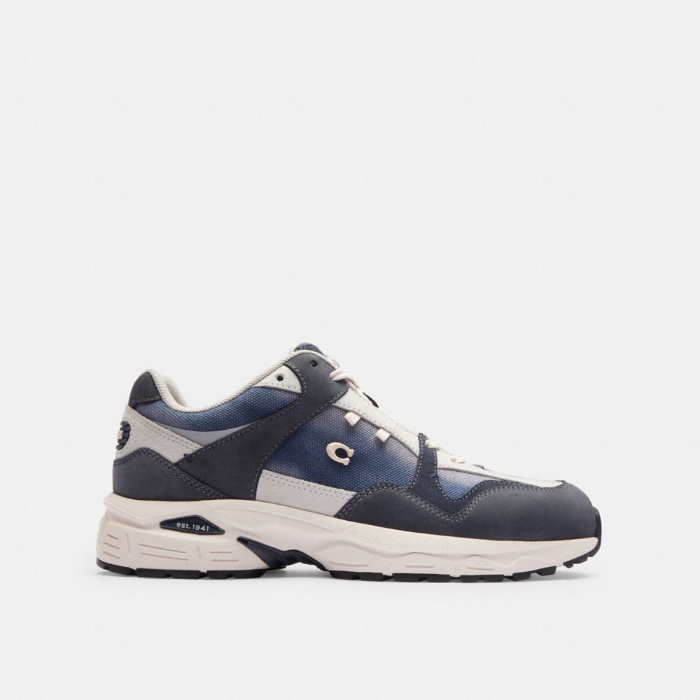Coach C301 Sneaker With Tie Dye Azul Marinho | COH865840