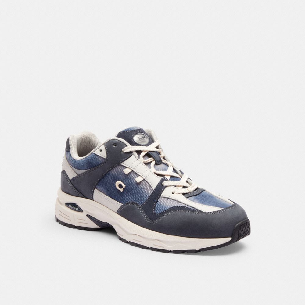 Coach C301 Sneaker With Tie Dye Azul Marinho | COH865840