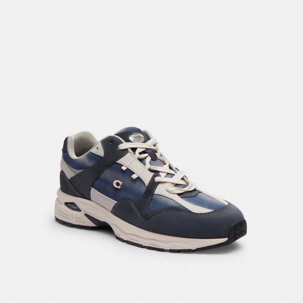 Coach C301 Sneaker With Tie Dye Azul Marinho | COH866797