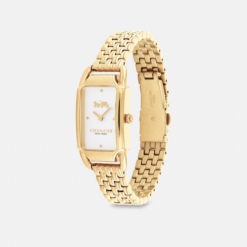 Coach Cadie Watch, 20 Mm X 32.5 Mm Douradas | COH866269