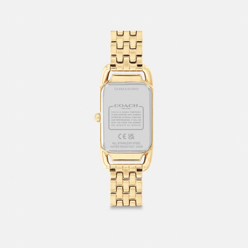 Coach Cadie Watch, 20 Mm X 32.5 Mm Douradas | COH866269