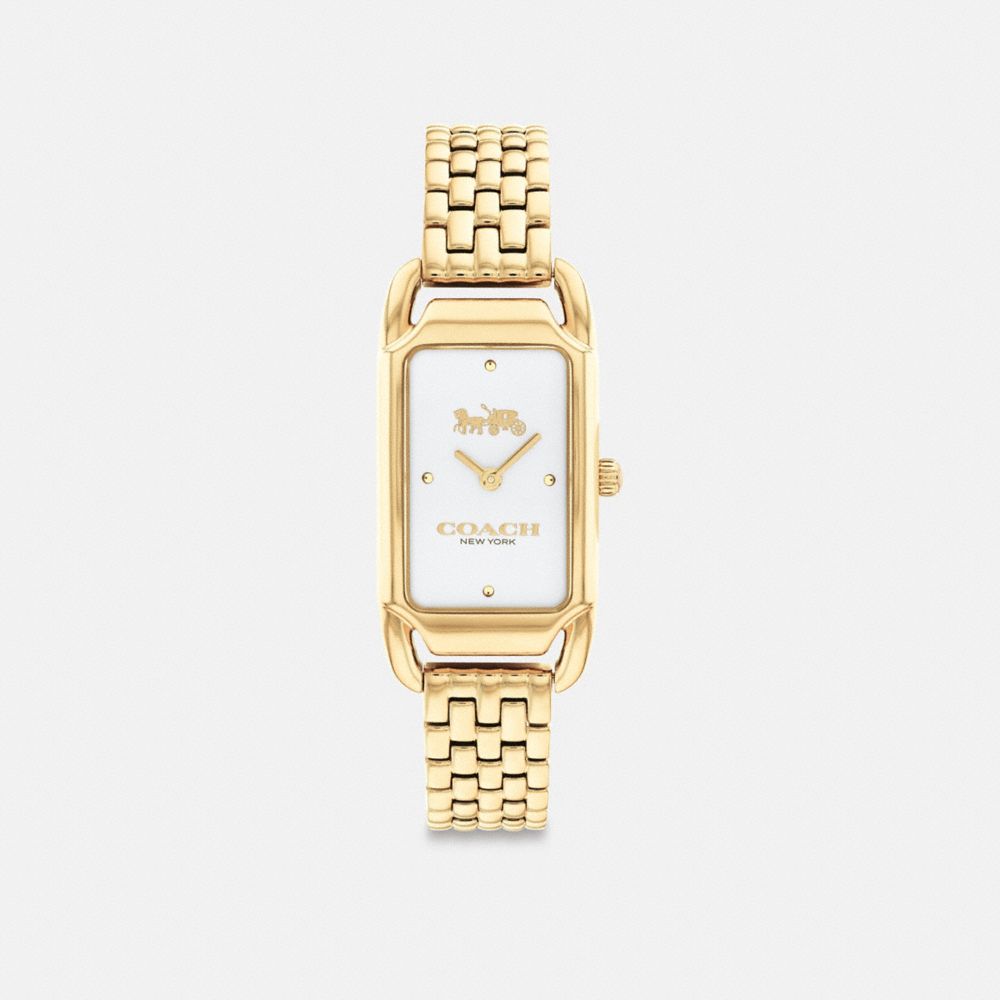 Coach Cadie Watch, 20 Mm X 32.5 Mm Douradas | COH866269