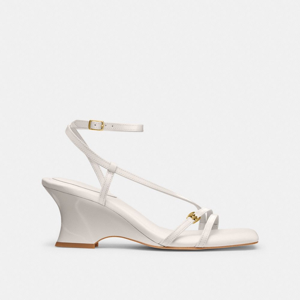 Coach Cait Sandal Branco | COH865727