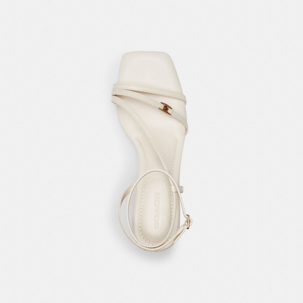 Coach Cait Sandal Branco | COH865727
