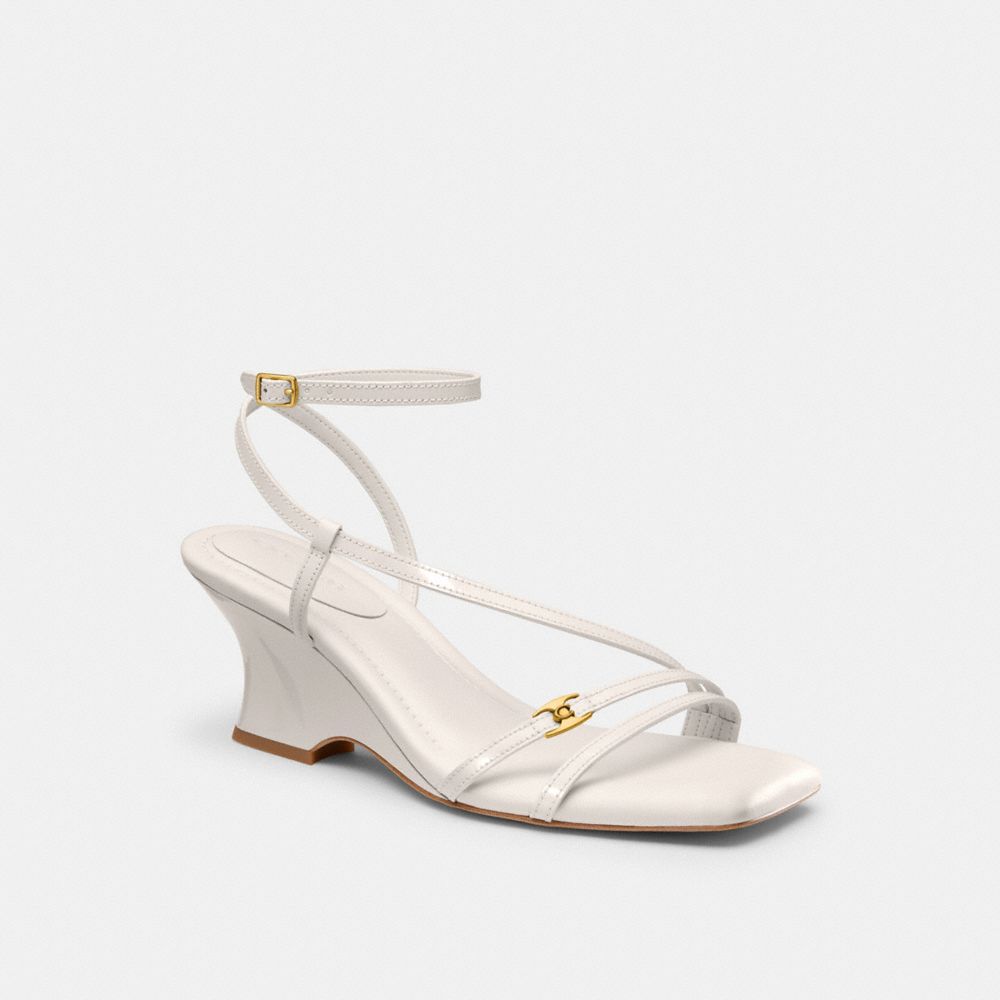 Coach Cait Sandal Branco | COH865727