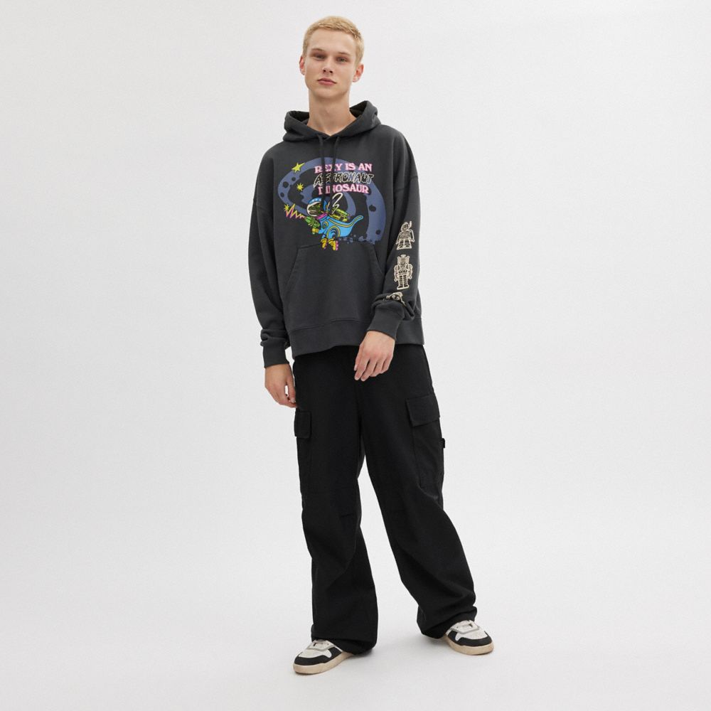 Coach Cargo Pants Pretas | COH866952