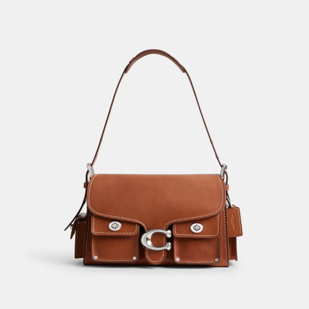 Coach Cargo Turnlock Soft Tabby Prateadas | COH865337