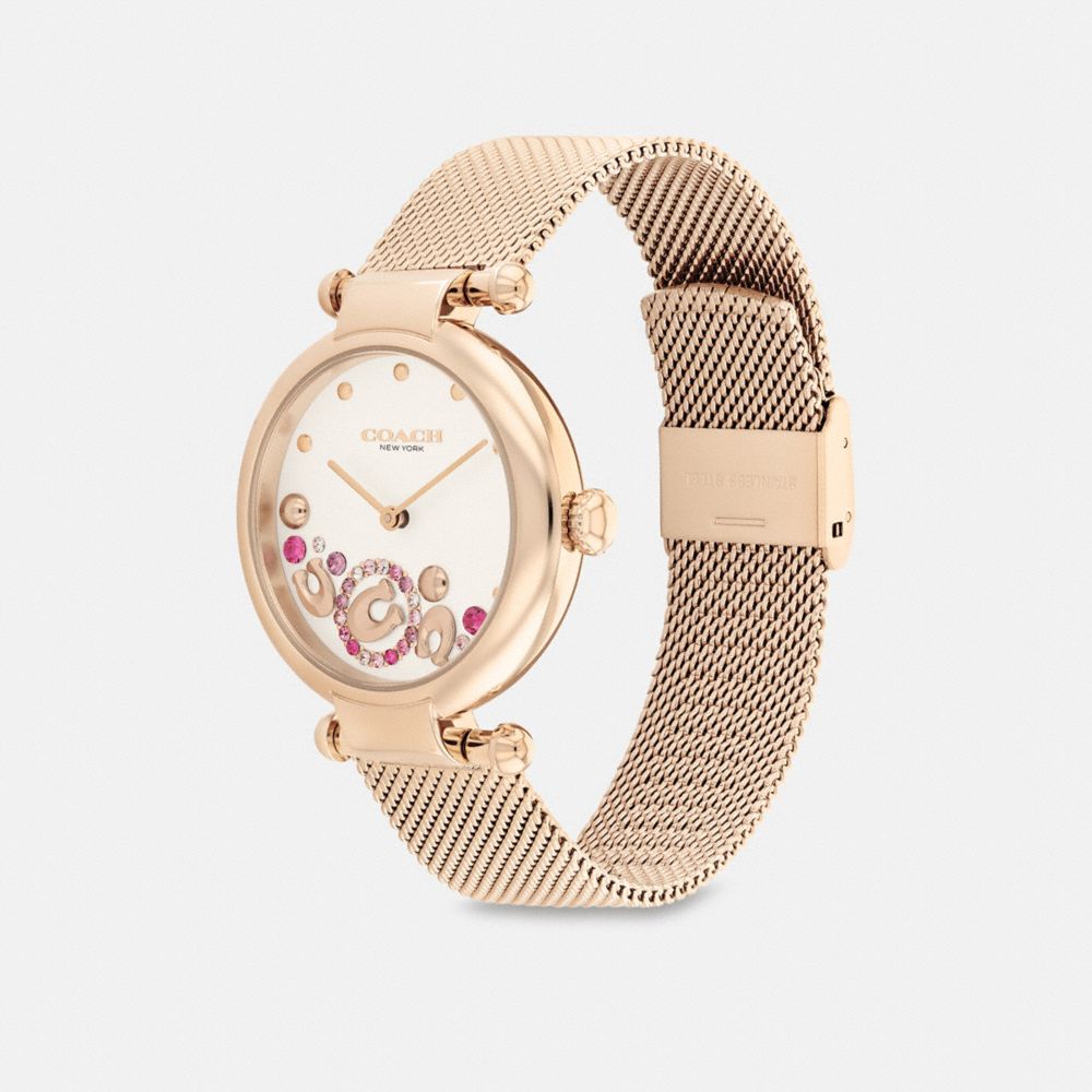 Coach Cary Watch, 34 Mm Rosa Douradas | COH866244