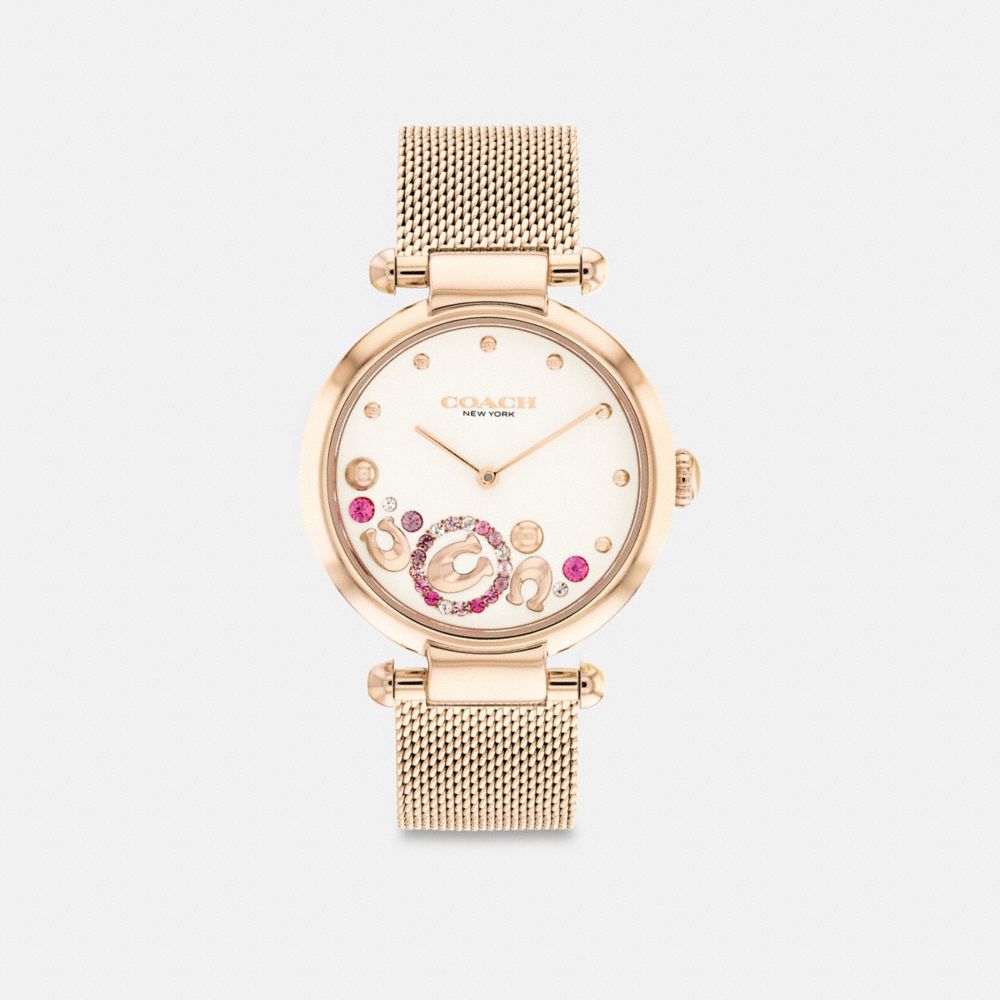 Coach Cary Watch, 34 Mm Rosa Douradas | COH866244