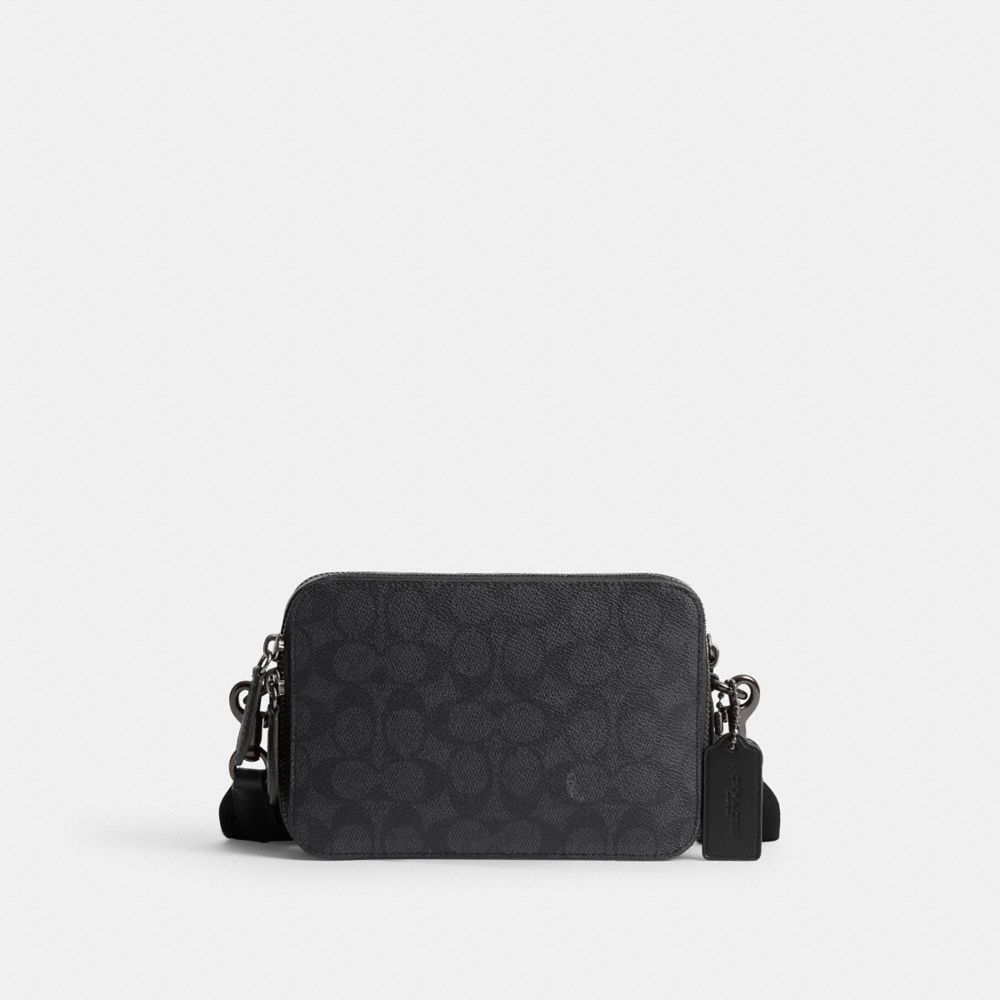 Coach Charter Crossbody 19 In Signature Canvas Cinzentas | COH866601