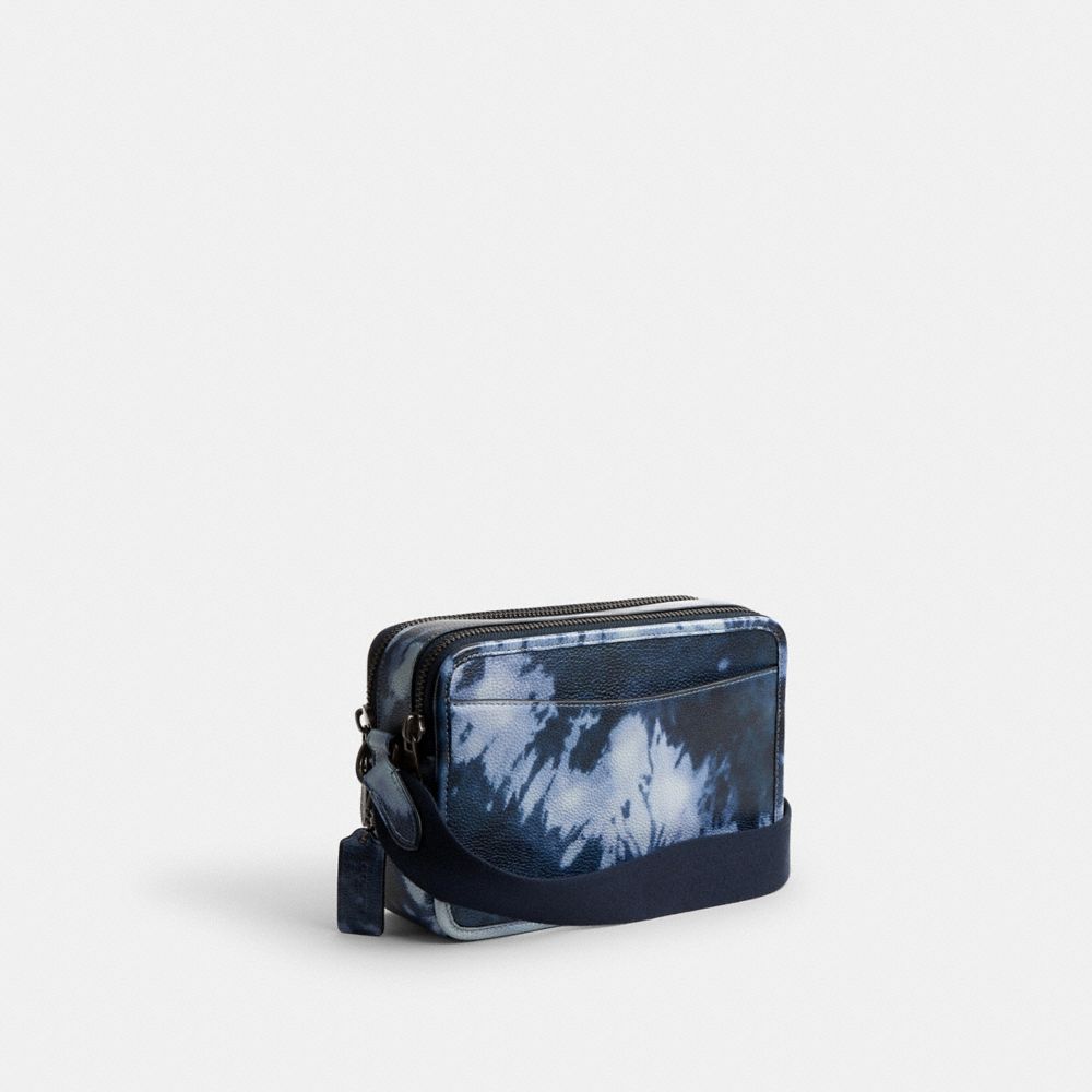Coach Charter Crossbody Bag 24 With Tie Dye Print Azul Marinho Multicoloridas | COH866618